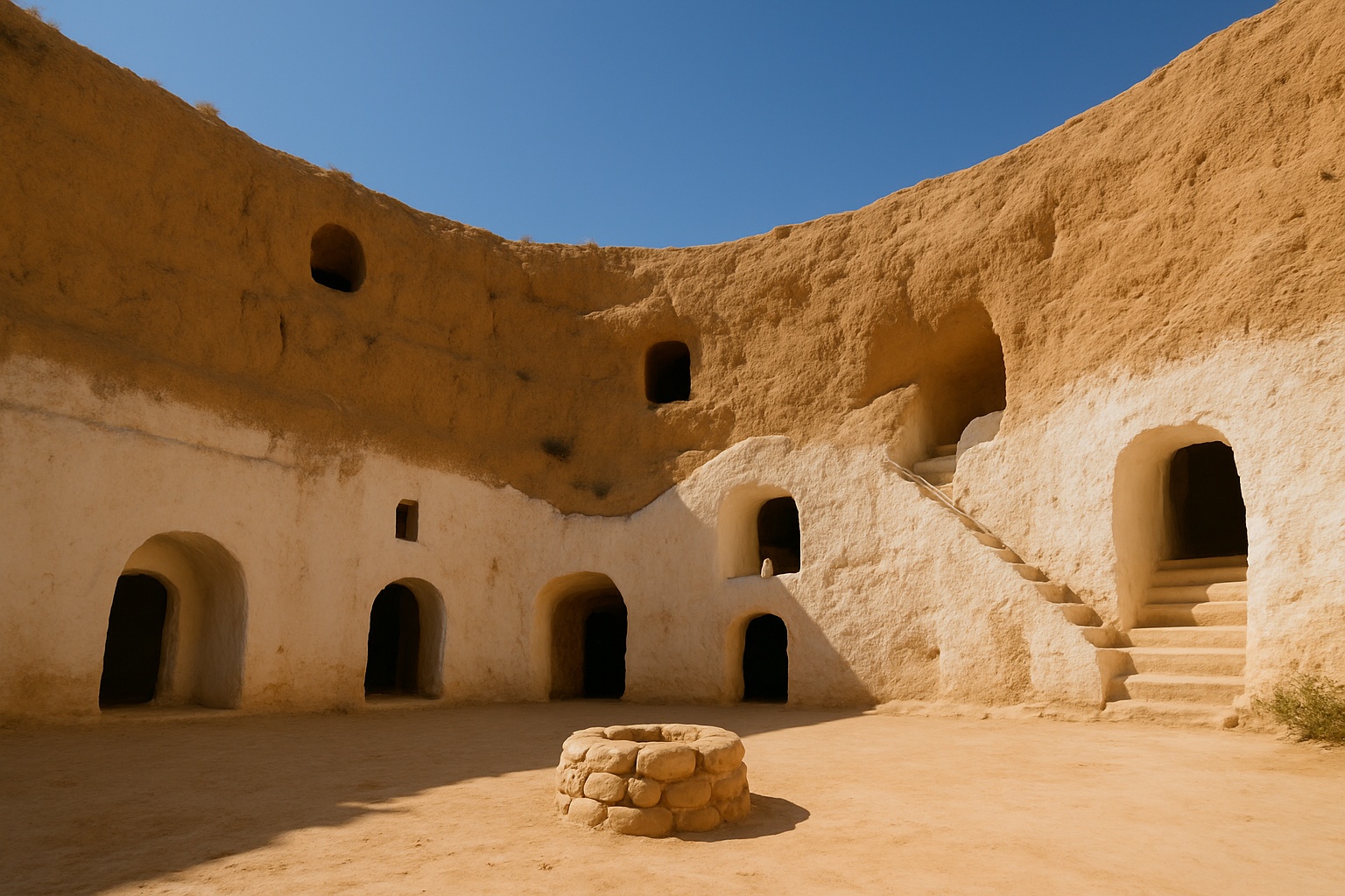 リアル スター・ウォーズの世界｜地中に暮らす！？チュニジアのトログロダイト住宅の特徴と日本との違い