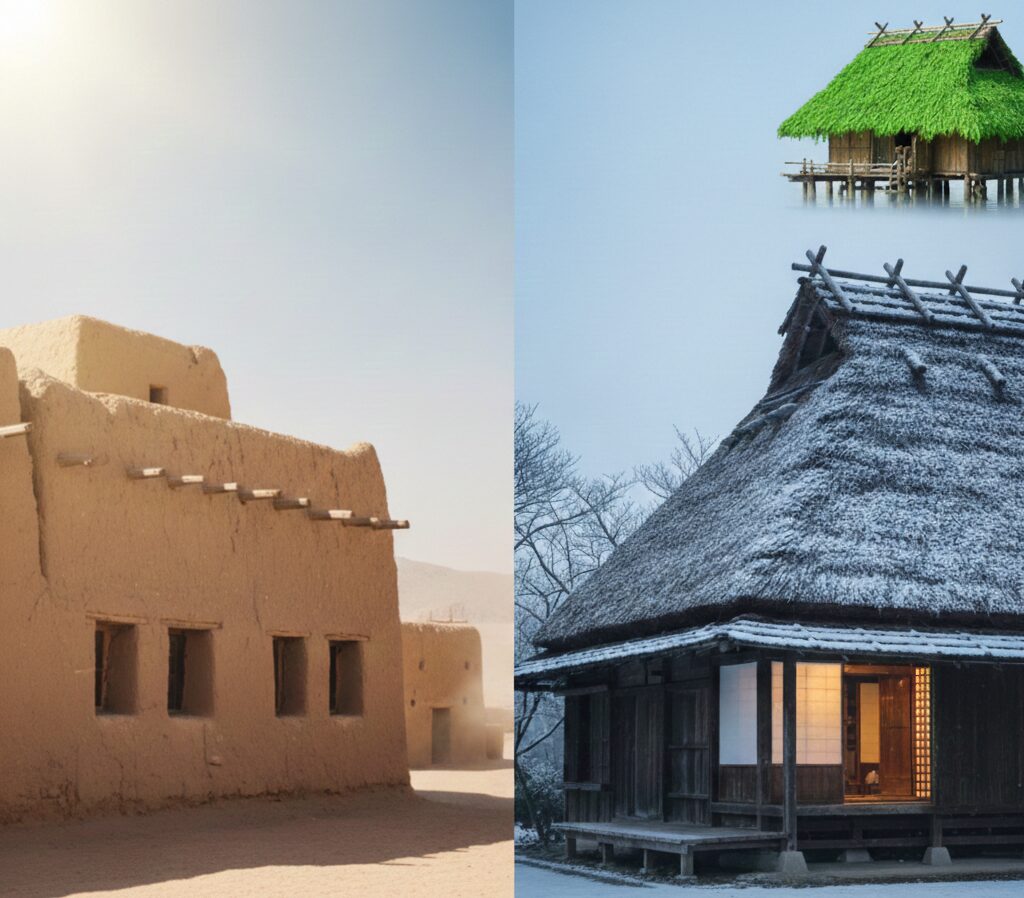 「世界の伝統的な家」に学ぶ！サステナブルな建築技術